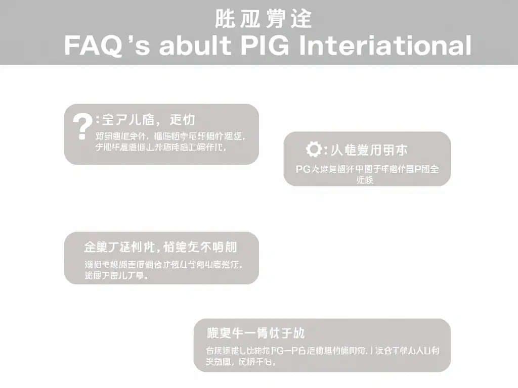 A visually appealing graphic representing the FAQ section, featuring icons and concise text snippets addressing common questions about 熊猫体育 and its services. The graphic should convey clarity, transparency, and a commitment to user satisfaction.
